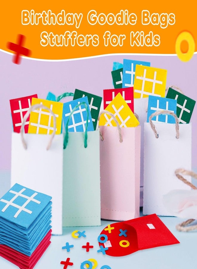 AugToy 24PCS Tic Tac Toe Strategic Board Game for Kids Valentine Exchange Gifts, Birthday Party Favors Bulk for Kids 4-8 8-12 Goodie Treat Bag Stuffers Classroom Treasure Chest Box Toys Carnival Prizes - Image 5